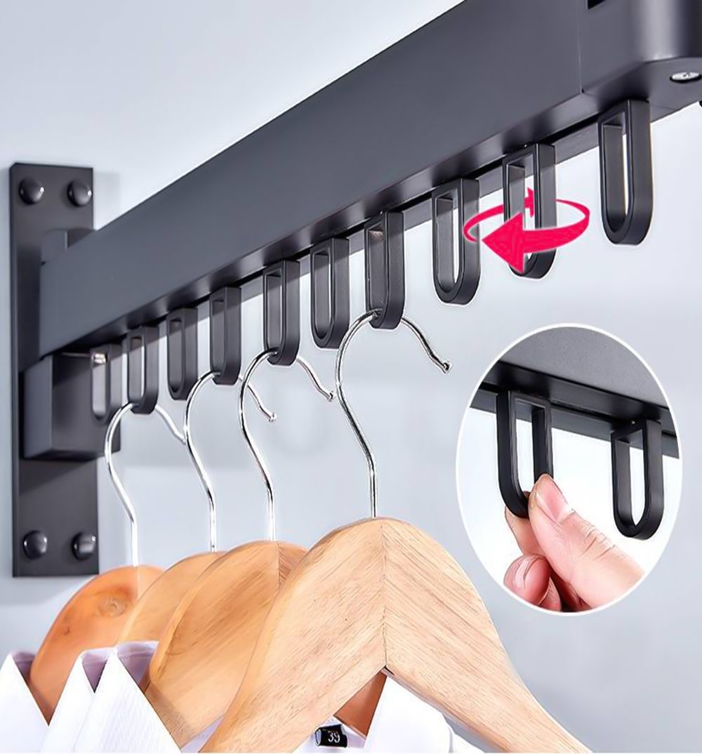 Triple Wall Mounted Clothes Rack product thumbnail 12