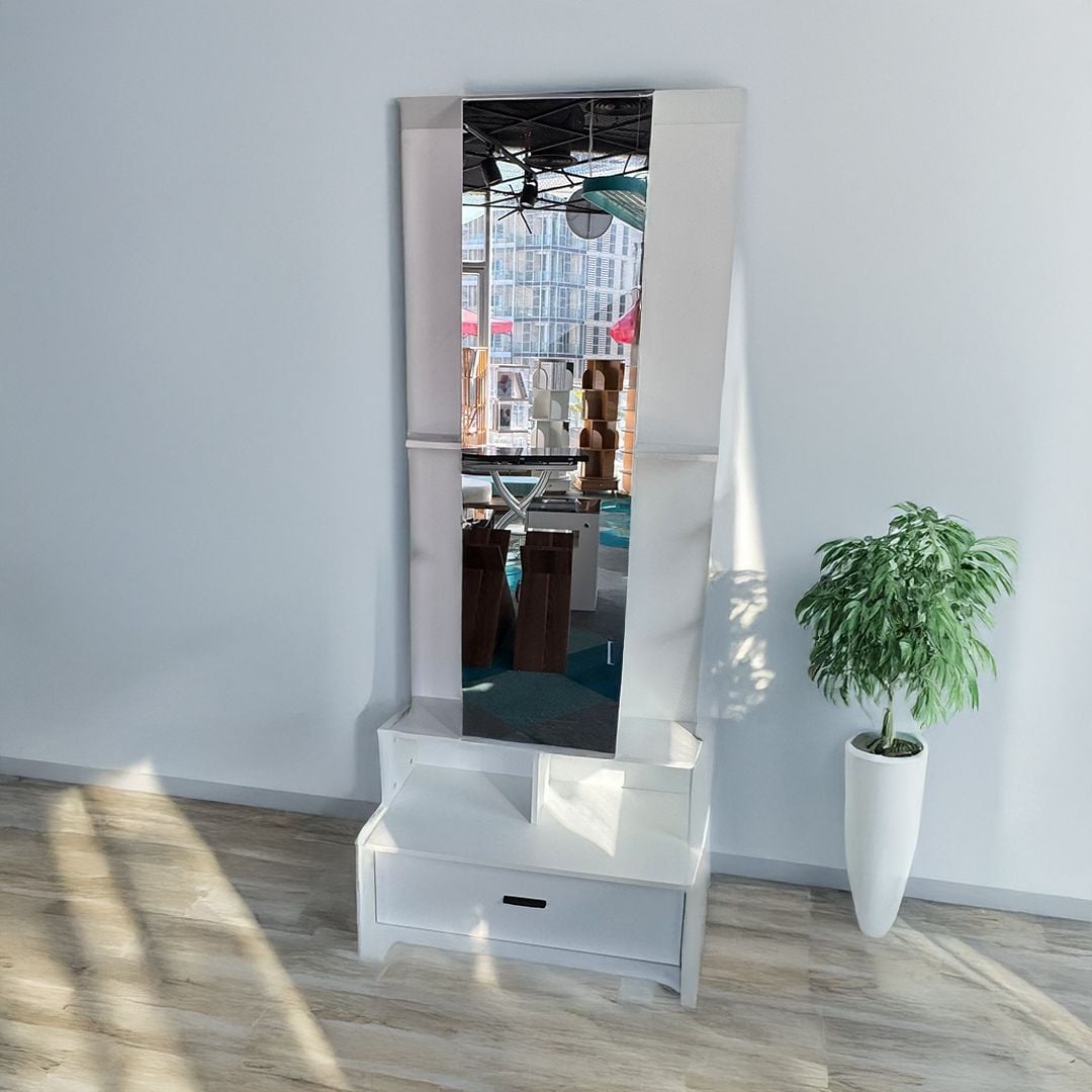 خزانة مع مرآة للمدخل - 13