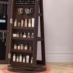 مرآة مع خزانة مجوهرات مضيئة	 - 5