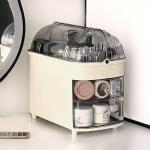 حافظة مكياج أنيقة مع غطاء شفاف - 4