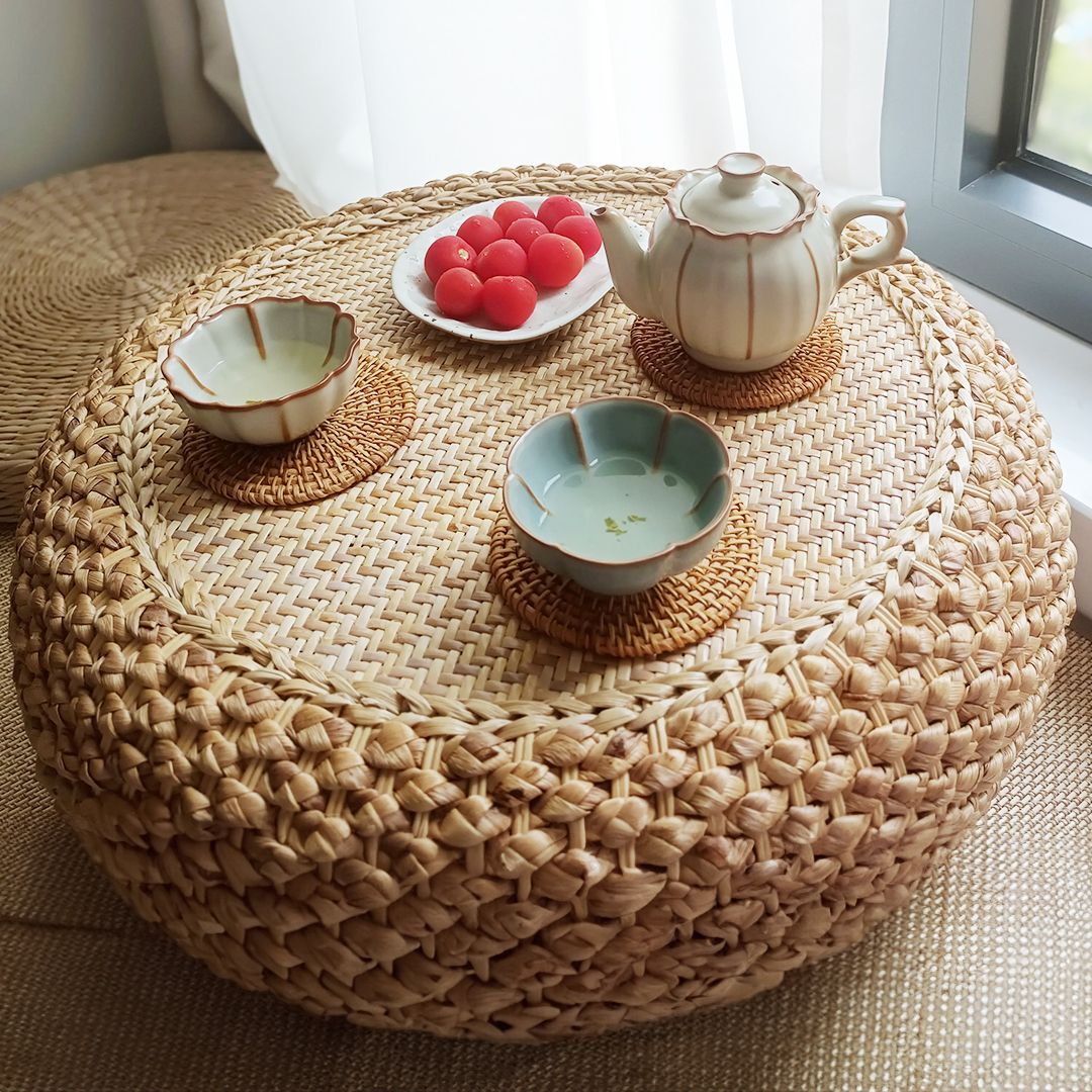 طاولة شاي يابانية مصنوعة يدويا - 7