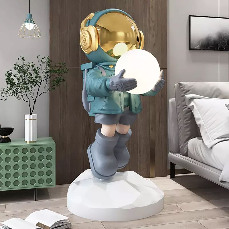 Astronaut Statue with Luminous Moon product thumbnail 17