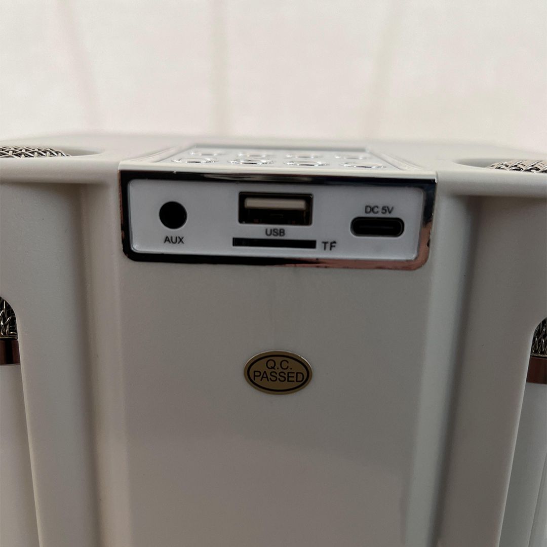 جهاز كاريوكي مع ميكروفونات لاسلكية - 6