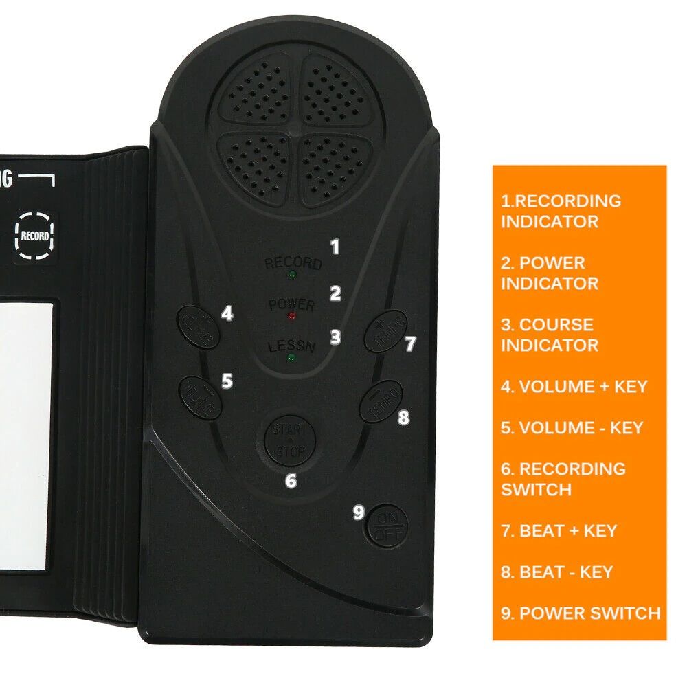 USB Hand Roll Up Piano product thumbnail 8