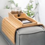 Bamboo Sofa Armrest Tray - 10