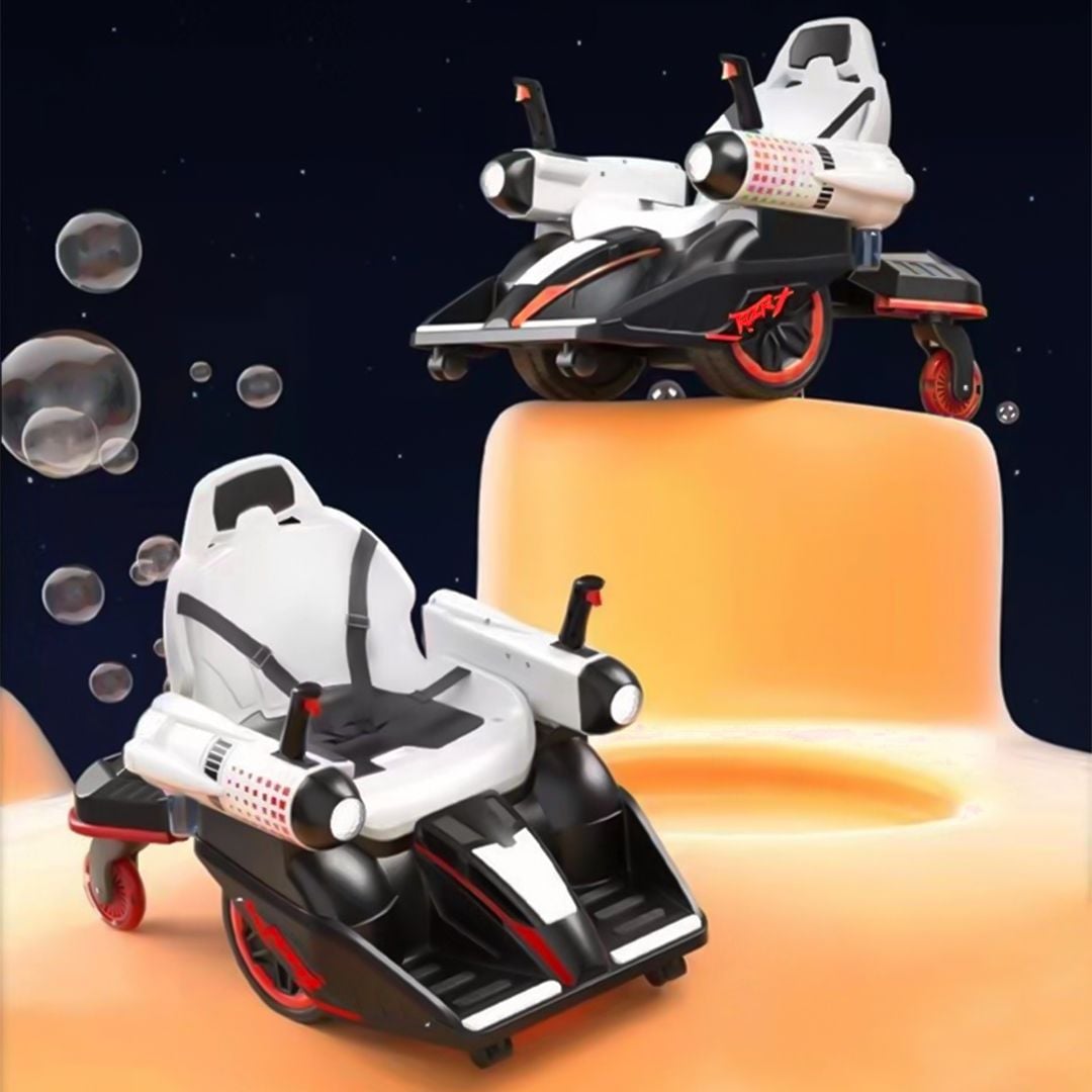 Electric Ride-On Car for Kids with Soap Bubbles product thumbnail 3