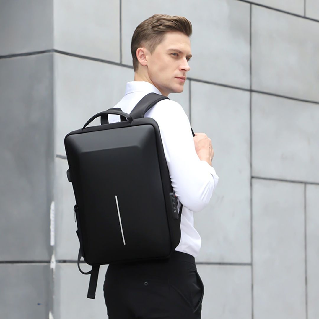 حقيبة الظهر الذكية والآمنة ضد السرقة - 1