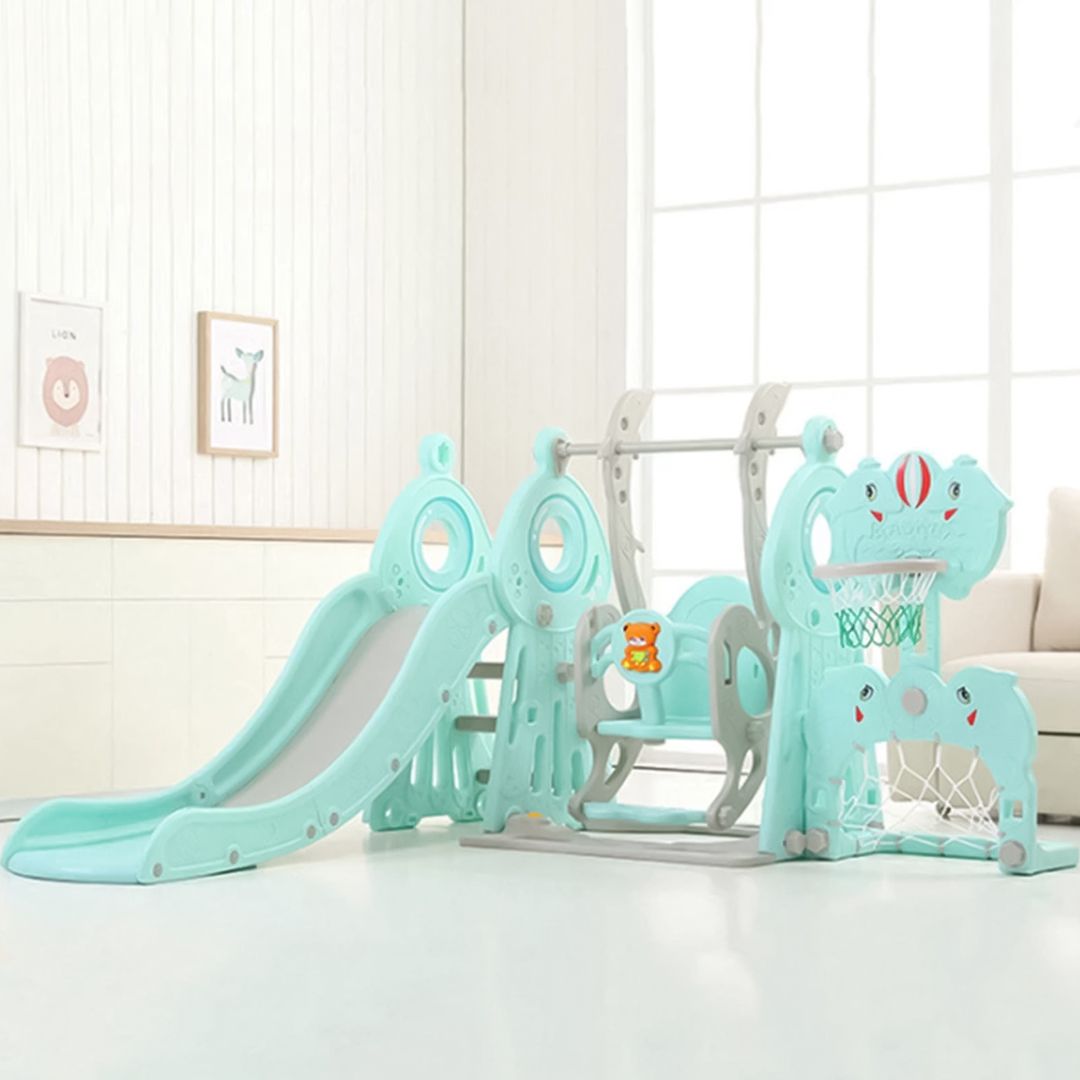 Kids-Swing-with-Slide-and-Basket-M4 product thumbnail 2