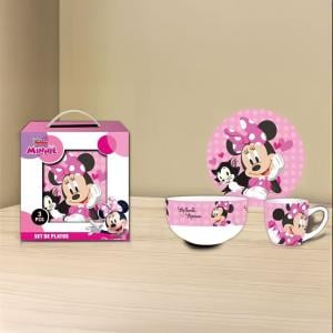 أدوات طعام للأطفال بتصميم Minnie Mouse - 3