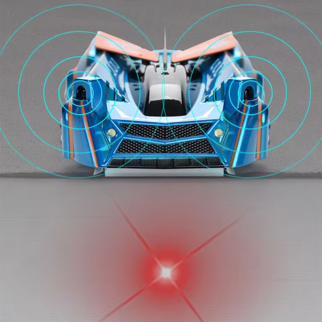 سيارة سباق مع جهاز ليزر للتحكم عن بعد - 7