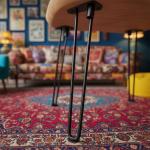 طاولة خشبية لتقديم المكسرات - 7