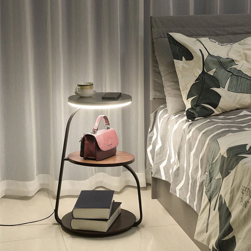 LED wooden table with fast Charging Technology product thumbnail 19