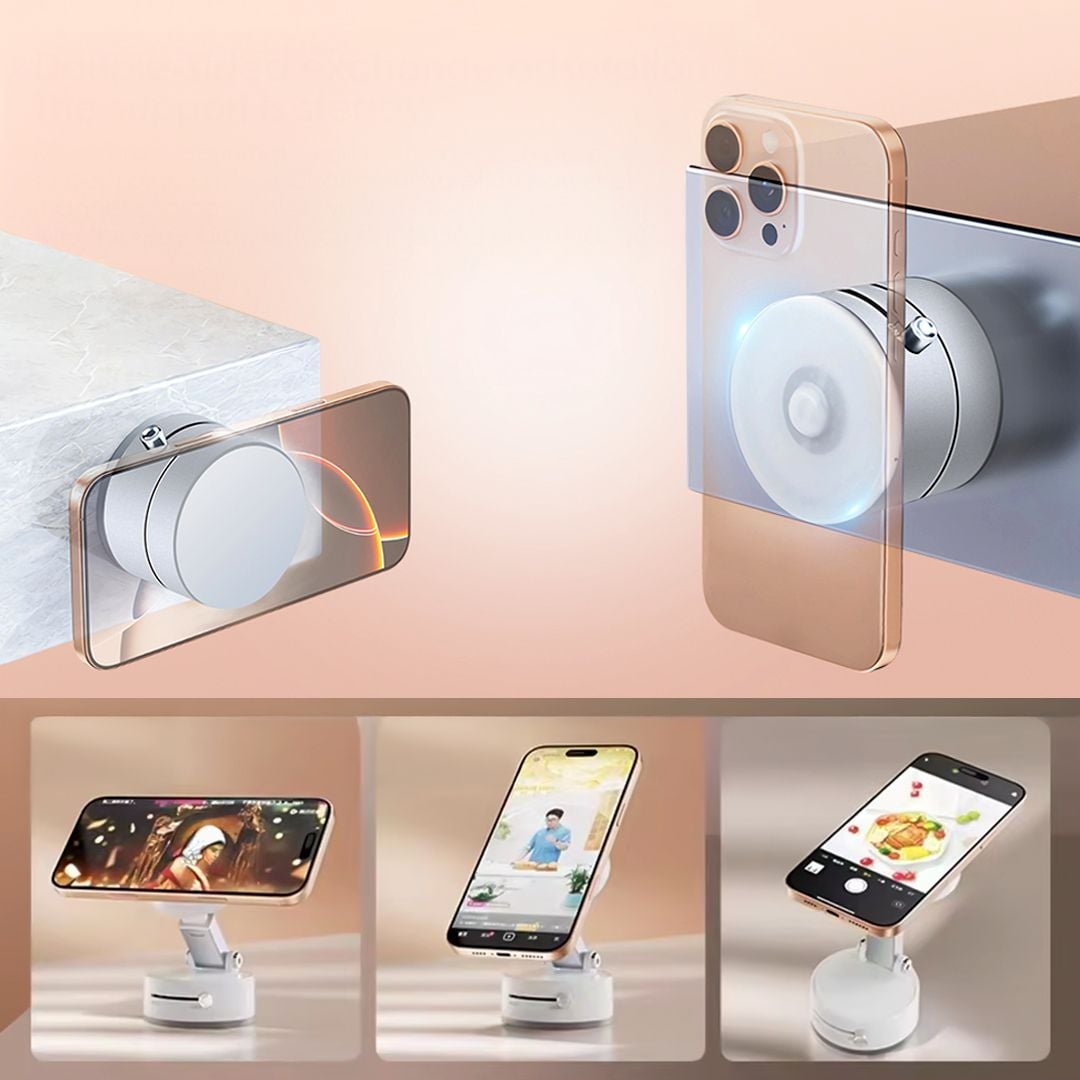 حامل هاتف مغناطيسي بقاعدة شفط - 5