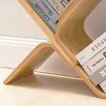 رفوف خيزران أرضية للكتب - 5