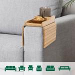 Bamboo Sofa Armrest Tray - 6