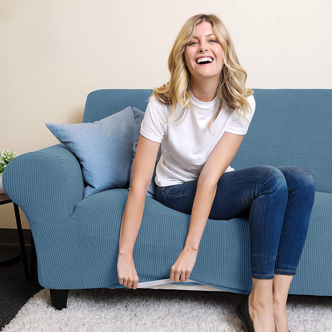 غطاء الكنب المطاطي - مقعدين - 20