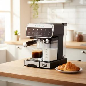 ماكينة إسبريسو DSP الاحترافية بضغط 20 بار - 2