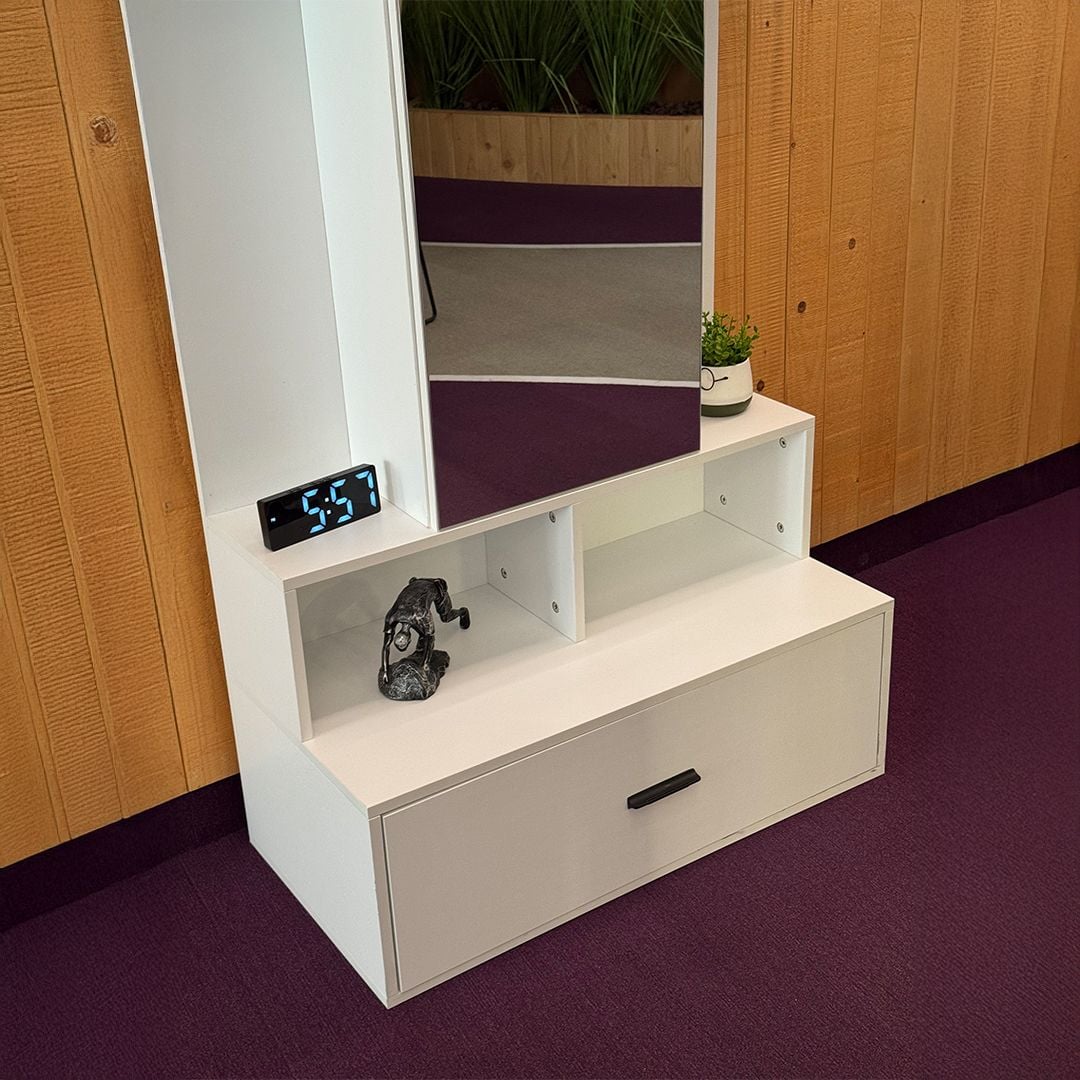 خزانة مع مرآة للمدخل - 10