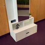 خزانة مع مرآة للمدخل - 10