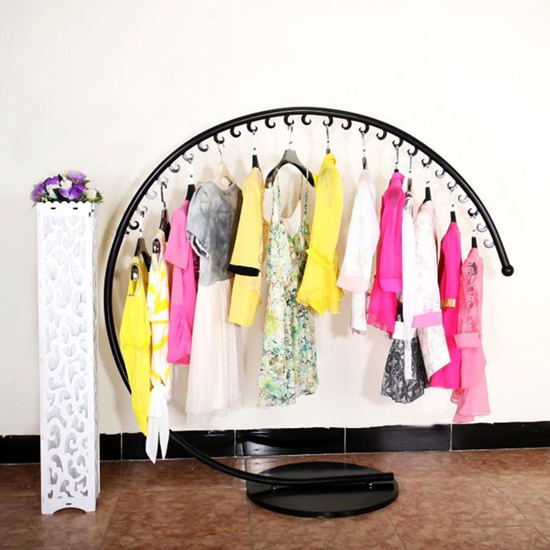 Circular Metal Clothes Rack product thumbnail 13