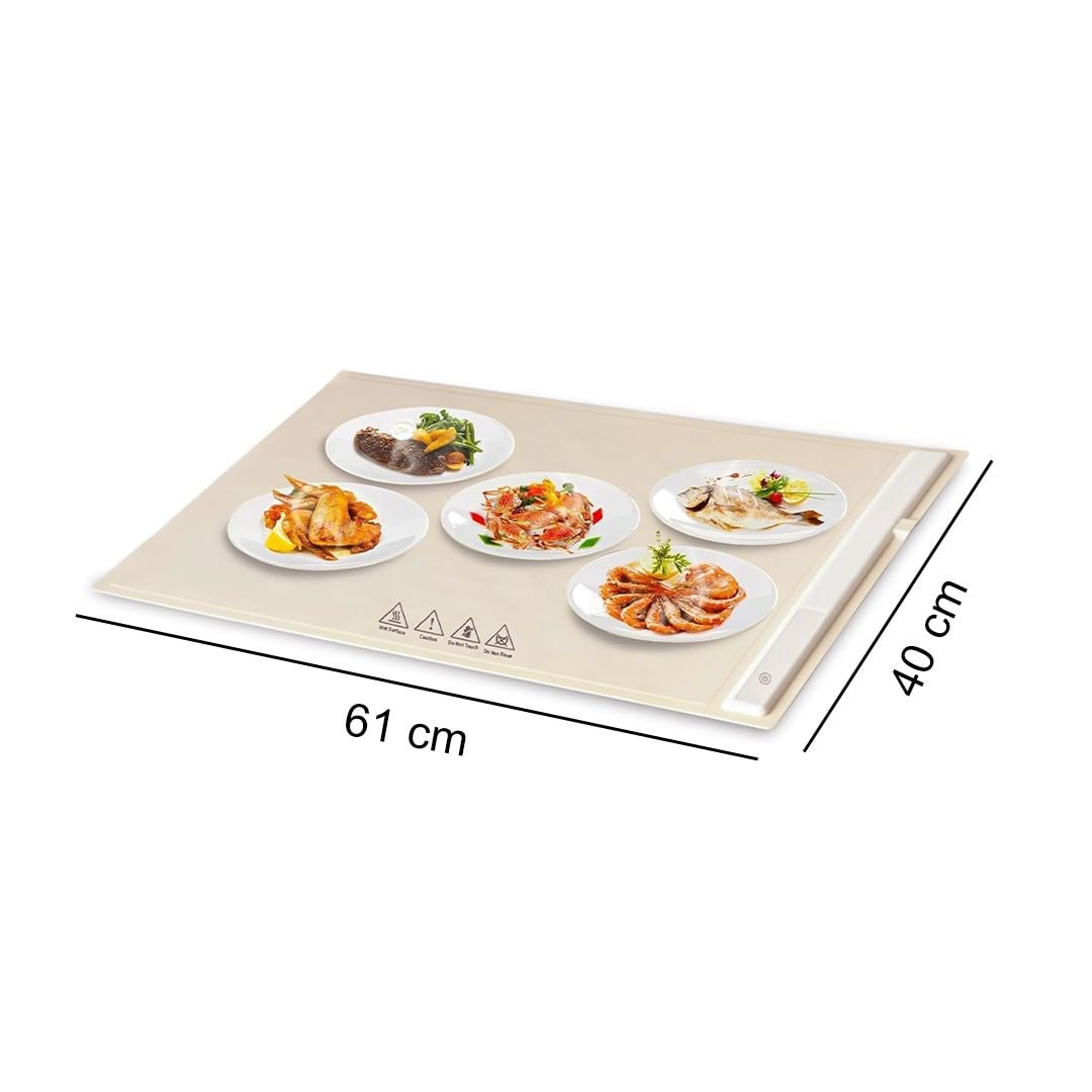 Foldable Silicone Food Heating Plate product thumbnail 12
