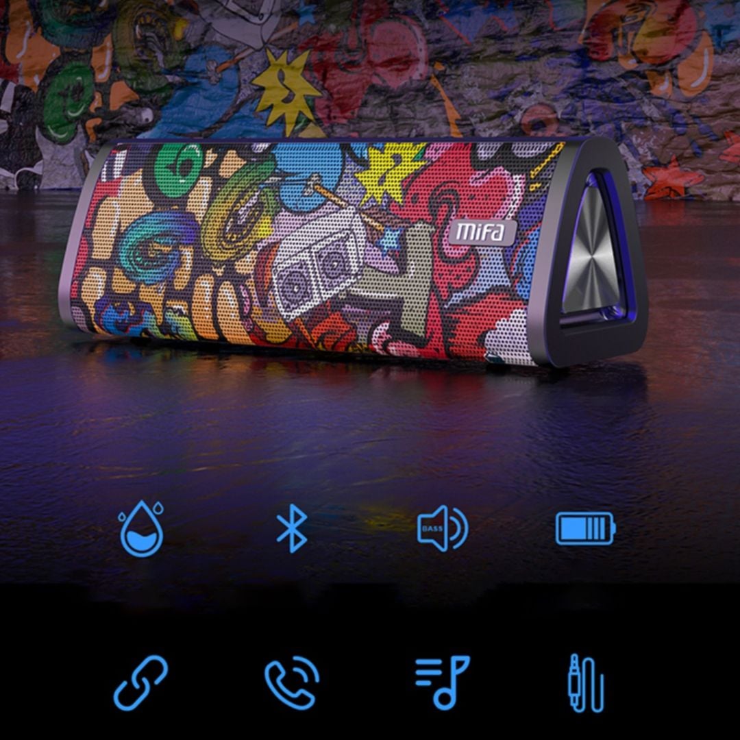 Graffiti Boombox Bluetooth Speaker product thumbnail 7
