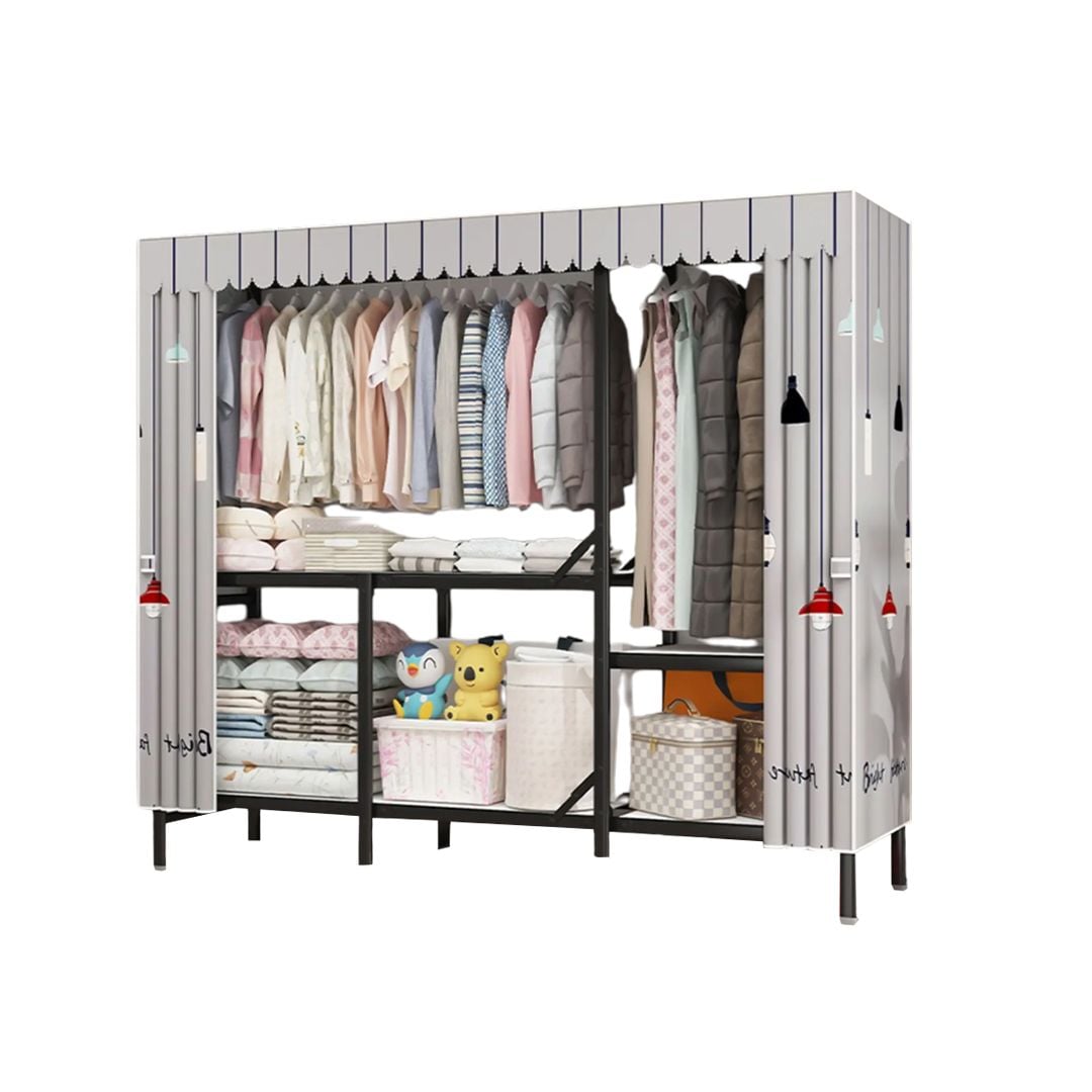 Steel Frame Fabric Wardrobe product thumbnail 8