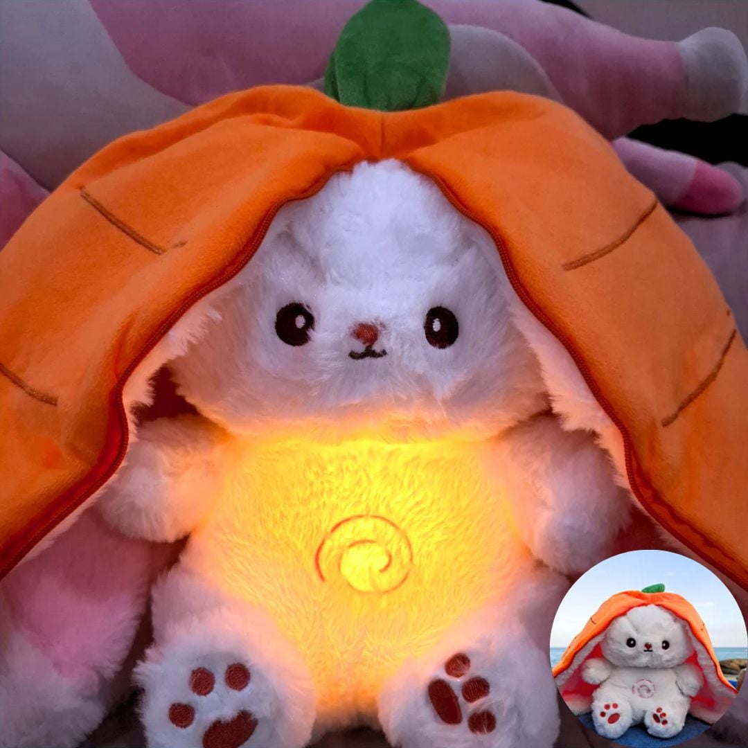 Bunny Plush with Light-Up Carrot product thumbnail 7