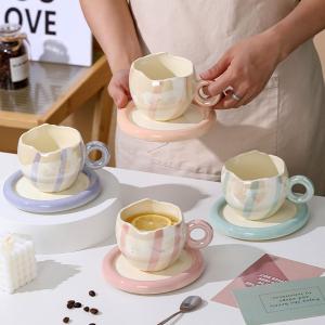 colorful mug with spoon