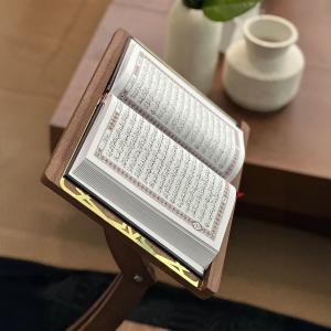 حامل المصحف الفاخر بلمسة أكريليك ذهبية من روح - 4