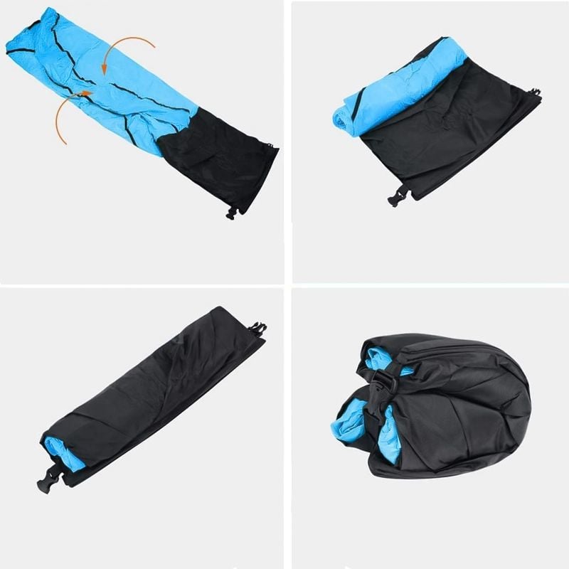 أريكة هوائية خارجية مع مظلة - 4