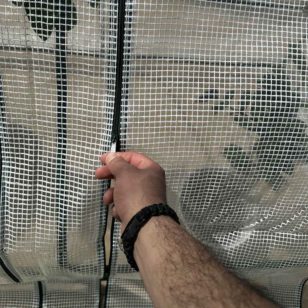 Plastic Grow House with Zipper Doors product thumbnail 6