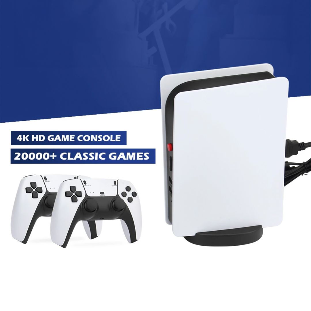 Video Game Console with Two Controllers - 6