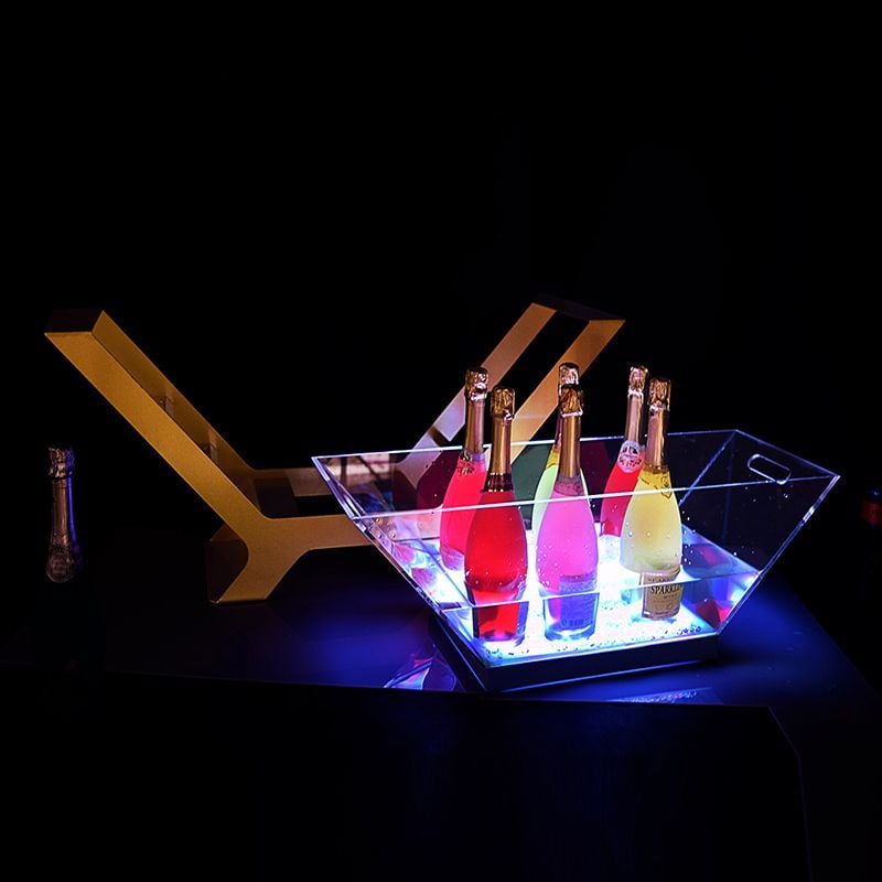 حوض المشروبات الثلجي المضيء - 1