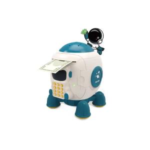 حصالة على شكل مركبة فضائية مع رقم سري - 4