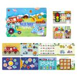 كتاب ملصقات السيارات التعليمي