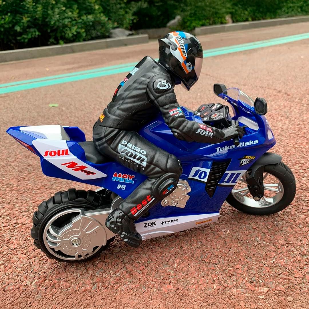 لعبة دراجة نارية مع جهاز تحكم عن بعد - 6