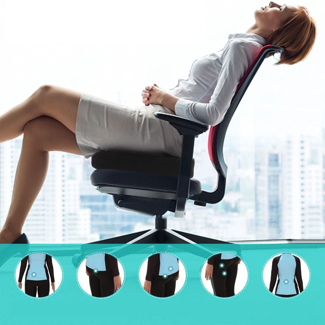 وسادة مقعد ميموري فوم الاسفنجية - 2