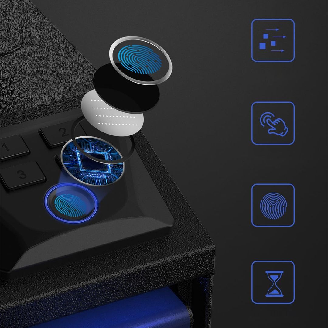 خزنة أمان إلكترونية للمكتب - 15