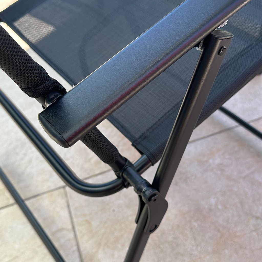 جلسة حديقة بأربعة كراسي ومظلة - 3