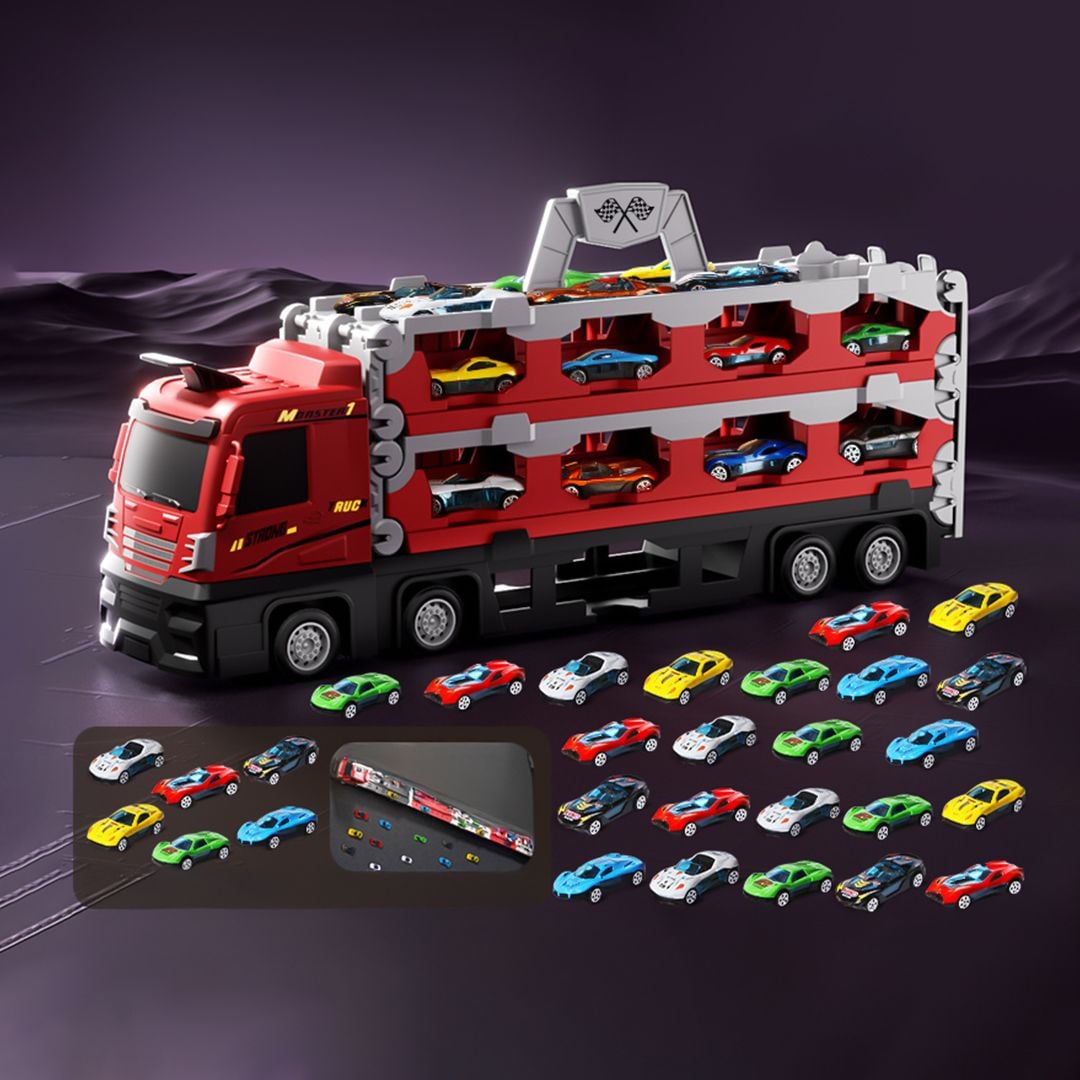 شاحنة نقل مع مسار سباق للأطفال - 5