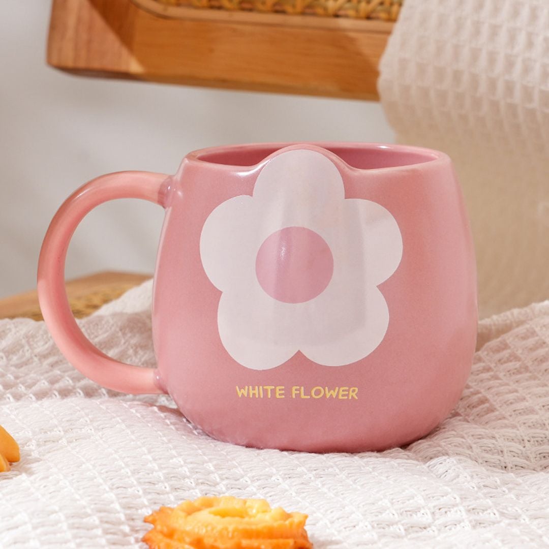 Floral Design Mug - 5