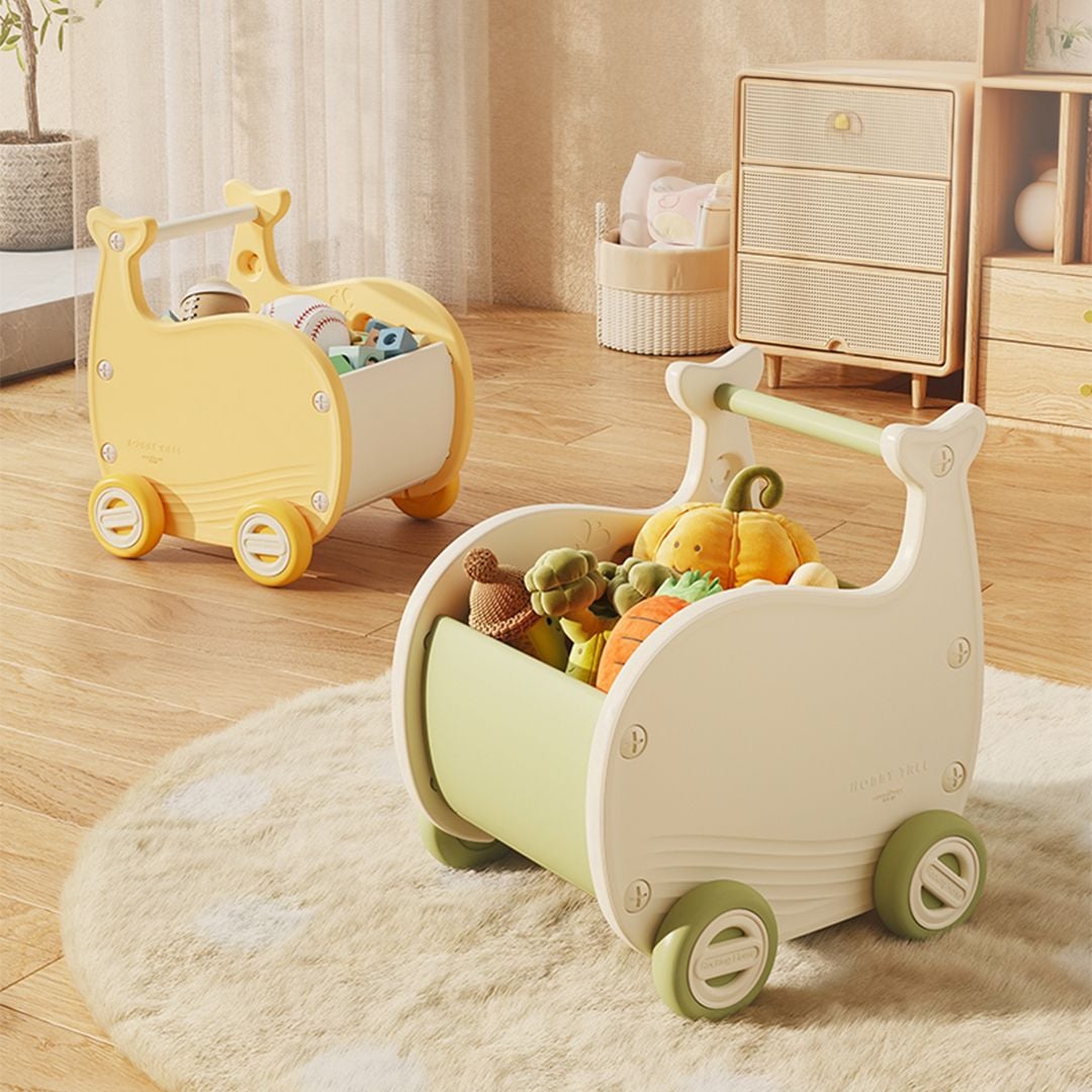 Stroller and Toy Basket for Kids