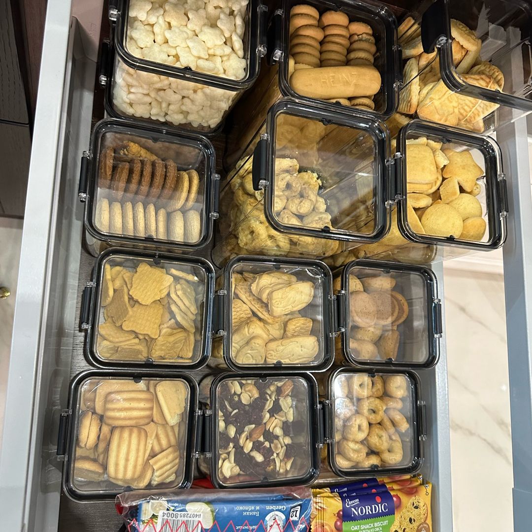 مجموعة عُلب التخزين البلاستيكية - 26