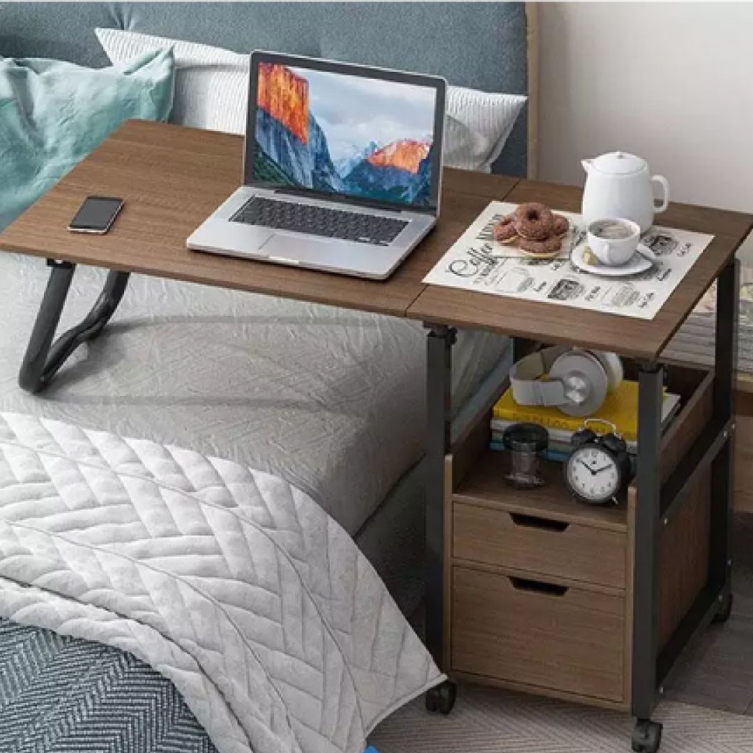 Movable PC Desk With Drawers product thumbnail 2