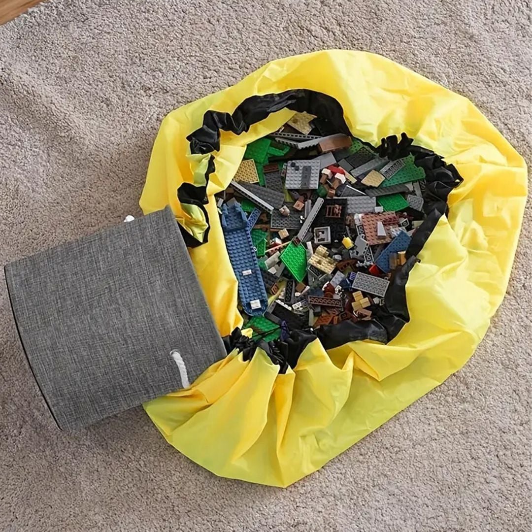 حقيبة تخزين الألعاب مع بساط للعب - 12