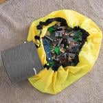 حقيبة تخزين الألعاب مع بساط للعب - 12