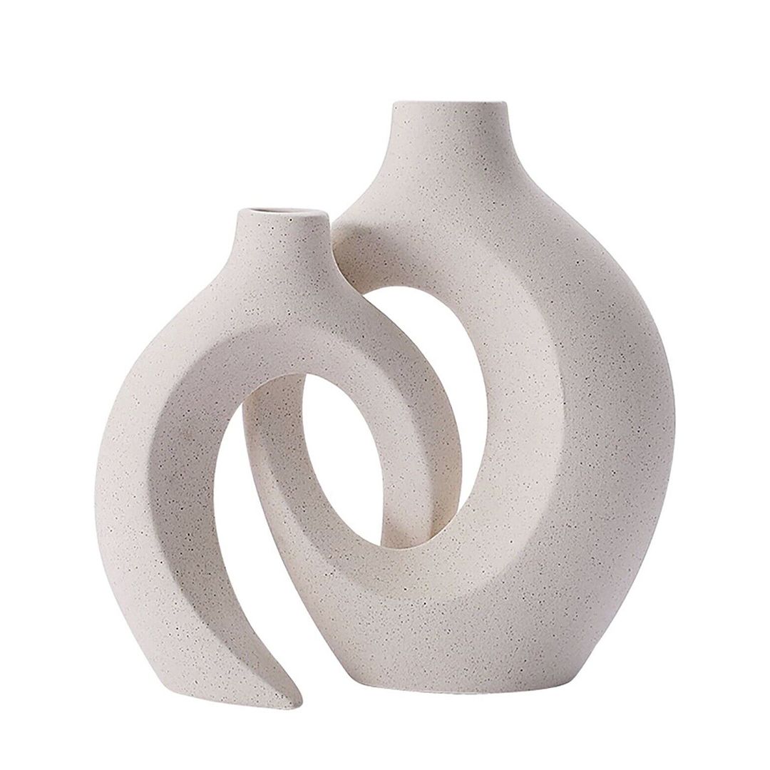 Ceramic Vase with Interlocking Design product thumbnail 12