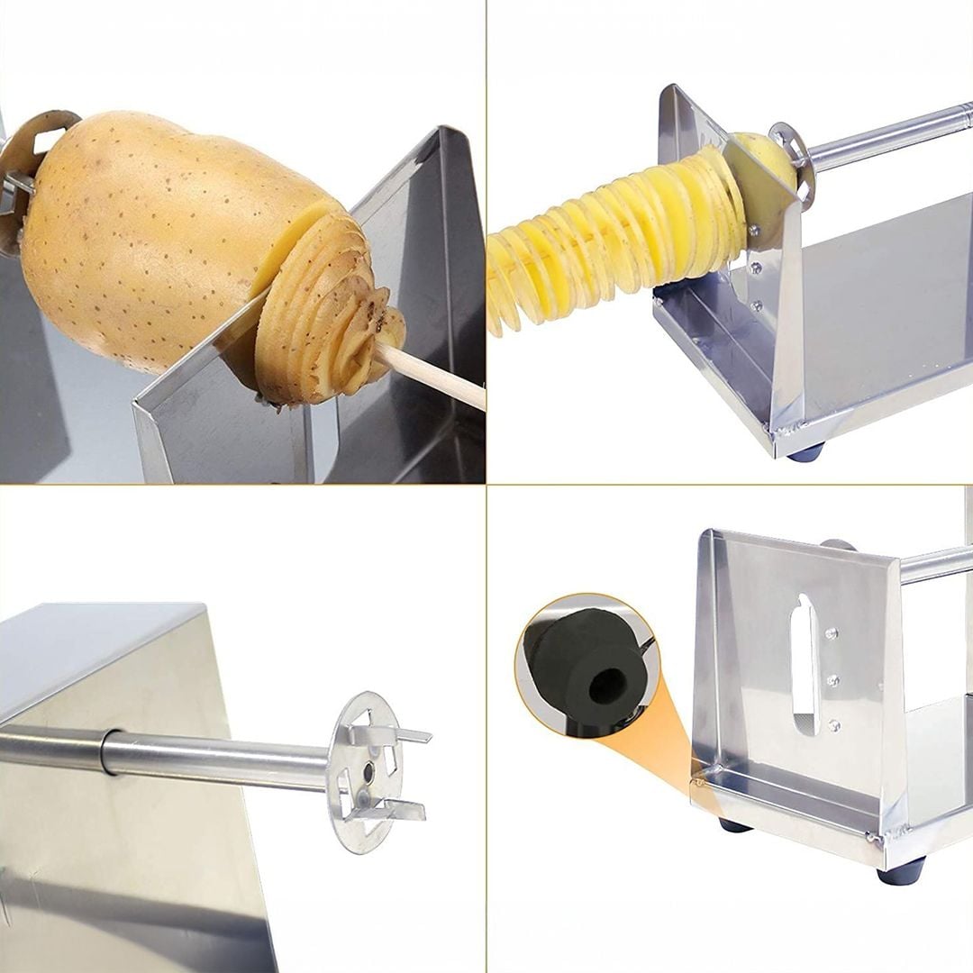 ماكينة تقطيع البطاطس اللولبية - 7