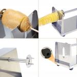 ماكينة تقطيع البطاطس اللولبية - 7